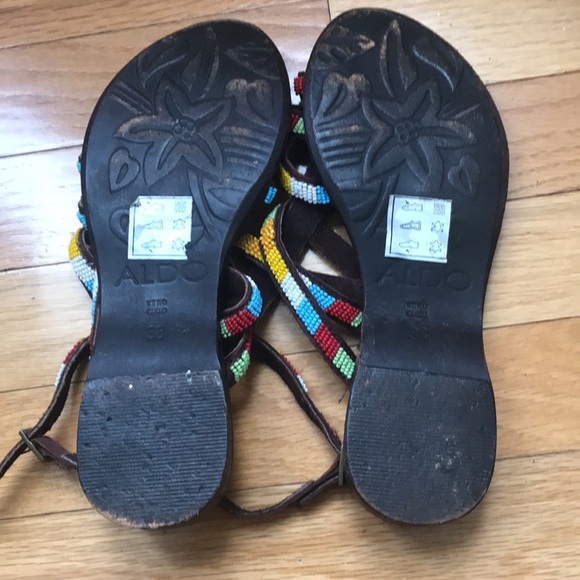 Aldo beaded gladiator sandals - Picture 3 of 4